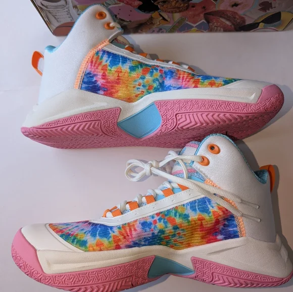 Moolah Pressbreak V2 Colorful Basketball Sneakers Youth 7 / Women's 8.5 - Picture 3 of 7
